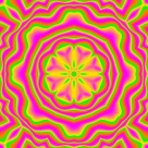 万花筒花纹背景图片