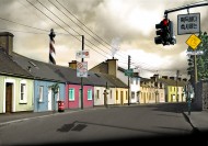 影楼奇幻摄影背景图片