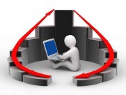 3D小人与笔记本图片（500px小图）