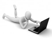 3D小人与笔记本图片（500px小图）