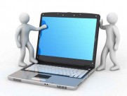 3D小人与笔记本图片（500px小图）