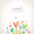 手绘心形素材大全图片