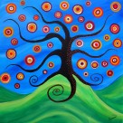 田园风格三联挂画图片