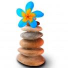 清爽风景三联画图片大全