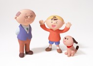 温馨家庭玩偶情景图片