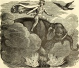 古代欧洲神话插画图片