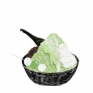 抹茶味道甜品甜点插画图片