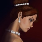 女性艺术插画图片