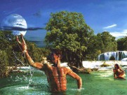 手绘十二星座图片