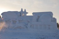 雪雕艺术图片