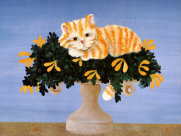 手绘猫咪可爱图片