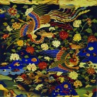 凤凰刺绣图案图片