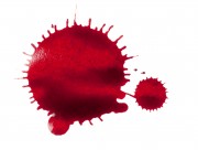 鲜红的血迹图片