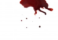 鲜红的血迹图片