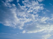 高空中洁白的云朵图片大全