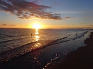 唯美的日出风景图片