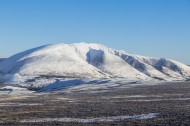 高山冬季冰雪风景图片
