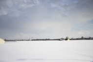 冬天的雪景图片