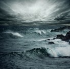 大海风暴天气图片