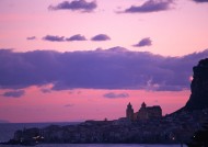 夕阳下的云彩图片大全