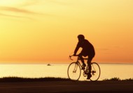 人与夕阳图片大全