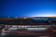 北京首都机场夜景图片大全