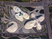 湖南长沙梅溪湖大剧场建筑风景图片