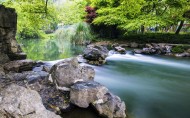 杭州西湖九溪十八涧自然风景图片