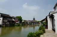 江苏震泽古镇人文风景图片