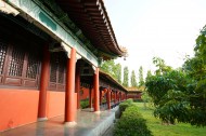 尼泊尔蓝毗尼中华寺中国寺庙建筑风景图片