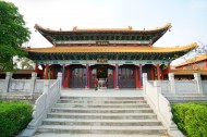 尼泊尔蓝毗尼中华寺中国寺庙建筑风景图片