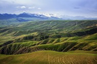 新疆天山琼库什台草原自然风景图片大全