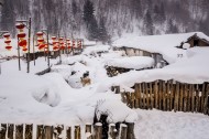 黑龙江雪乡风景图片