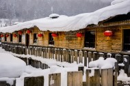 黑龙江雪乡风景图片