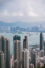 高楼大厦密集林立的香港图片
