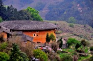 福建南靖田螺坑土楼群风景图片大全