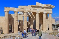 希腊雅典卫城风景图片大全