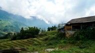 越南山地梯田风景图片