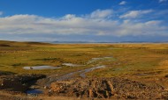 西藏班戈草原风景图片
