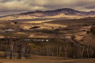 金秋乌兰布统风景图片