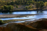 新疆五彩滩风景图片