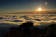 江西三清山日出风景图片