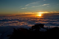 江西三清山日出风景图片