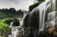 广西德天瀑布风景图片
