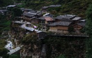 山西悬空村风景图片