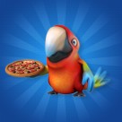 可爱的3D鹦鹉图片