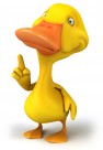 3D小黄鸭图片