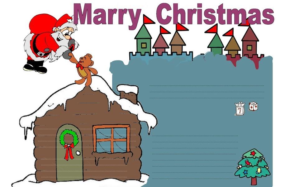 圣诞节手抄报图片大全