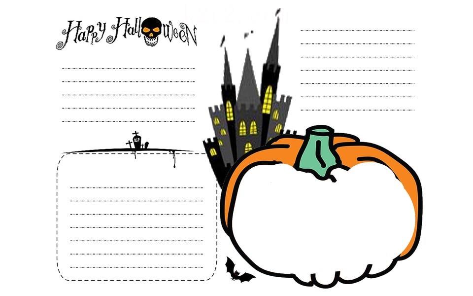 万圣节手抄报图片大全