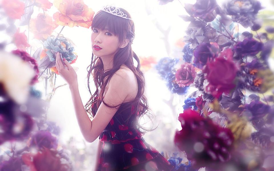 唯美婚纱公主高清桌面壁纸